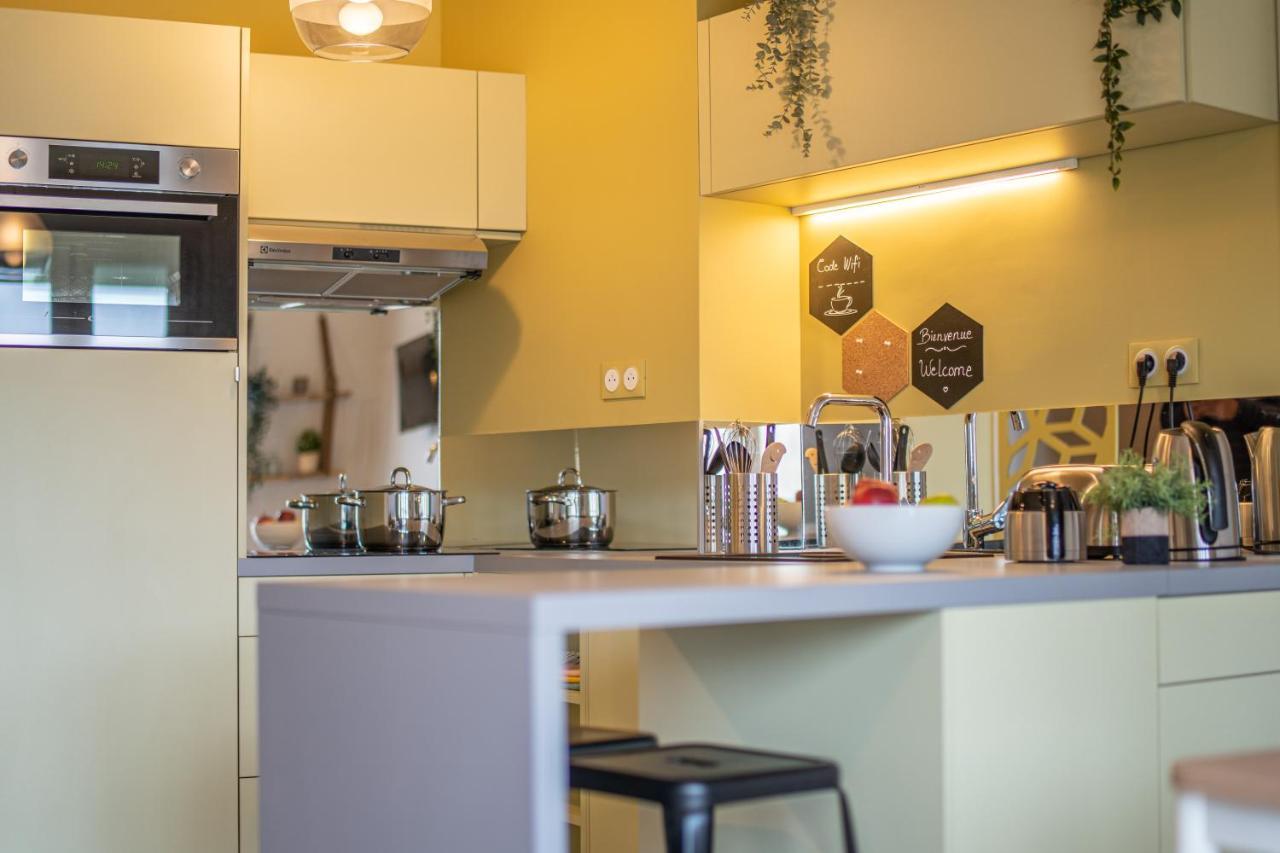Tours Centre - Proche Gare - Parking Velo - Balcon - Arrivee Autonome Appartement Buitenkant foto
